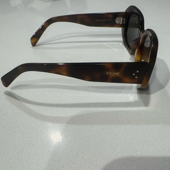 Celine Brown Tortoise Sunglasses